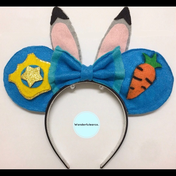 Handmade Judy Mickey ears - Picture 1 of 1
